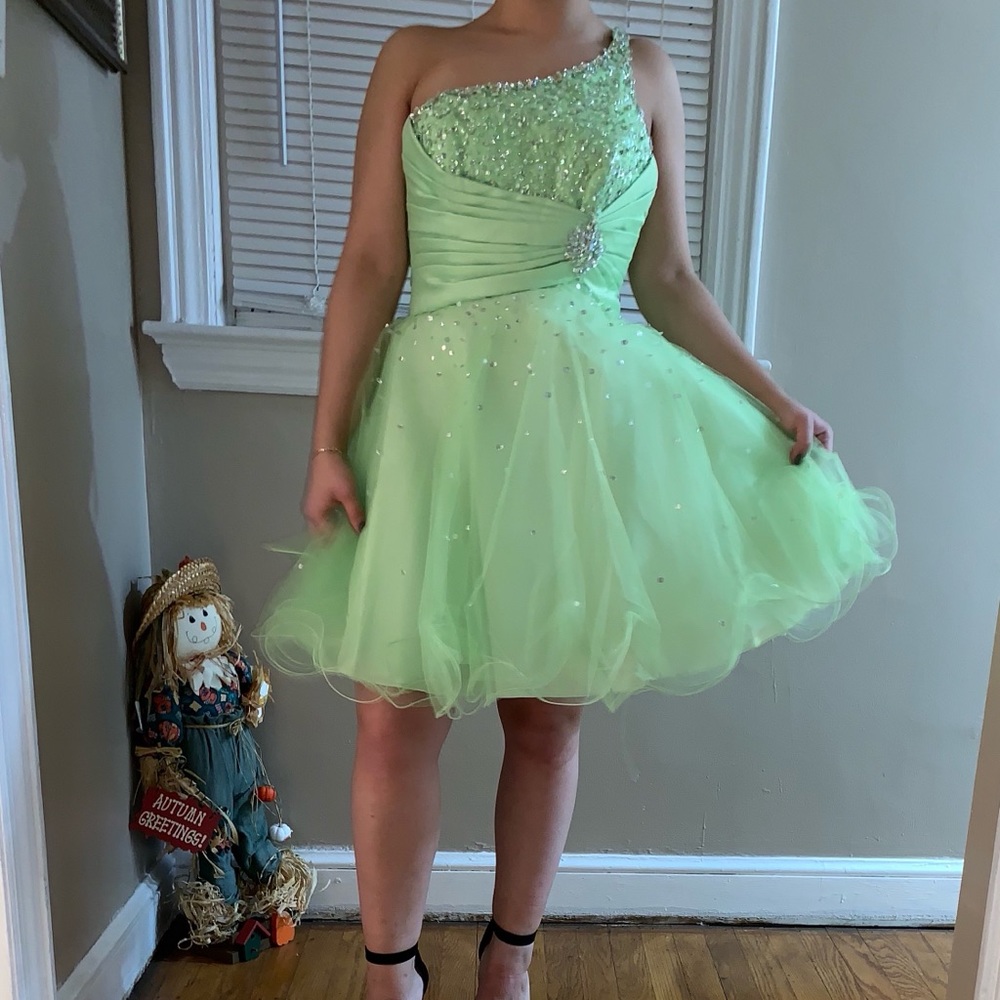 COPY - Mint Green Mori Lee dress